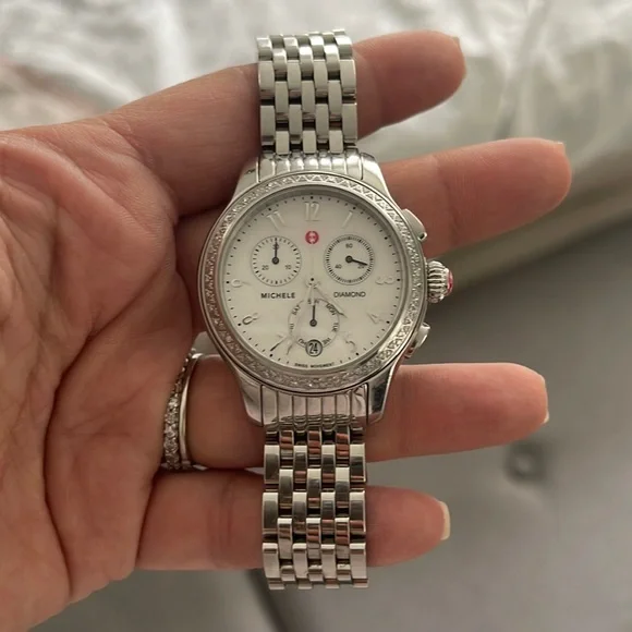 Michele | Jewelry | Michele Womens Mw23aa1025 Diamond Jw2  display picture 3